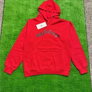 Red VVS Spider Hoodie